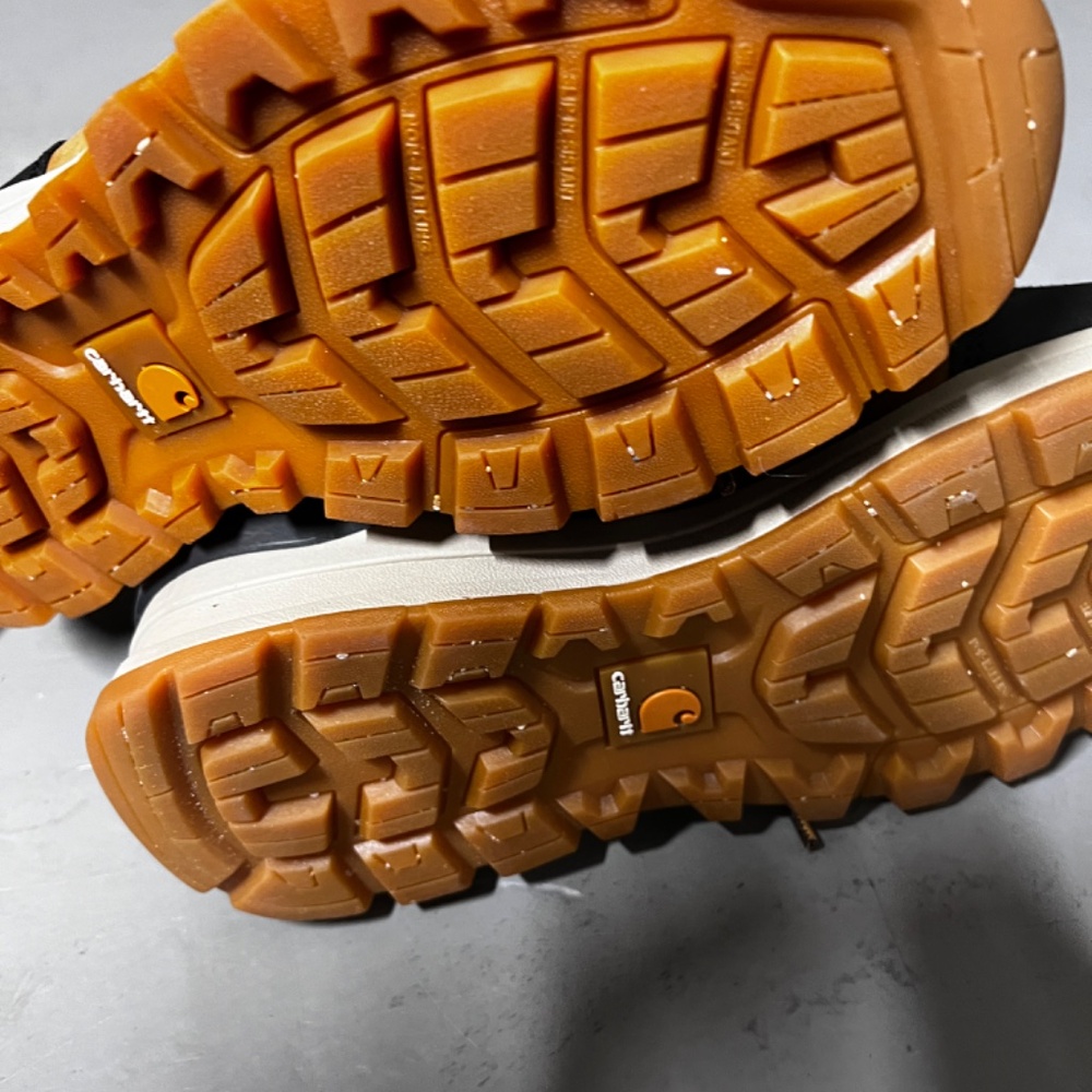 Carhartt Women's Pellston Waterproof Insulated 8 inch Boot, Tan Nubuck WOMENS 10 - Picture 10 of 14